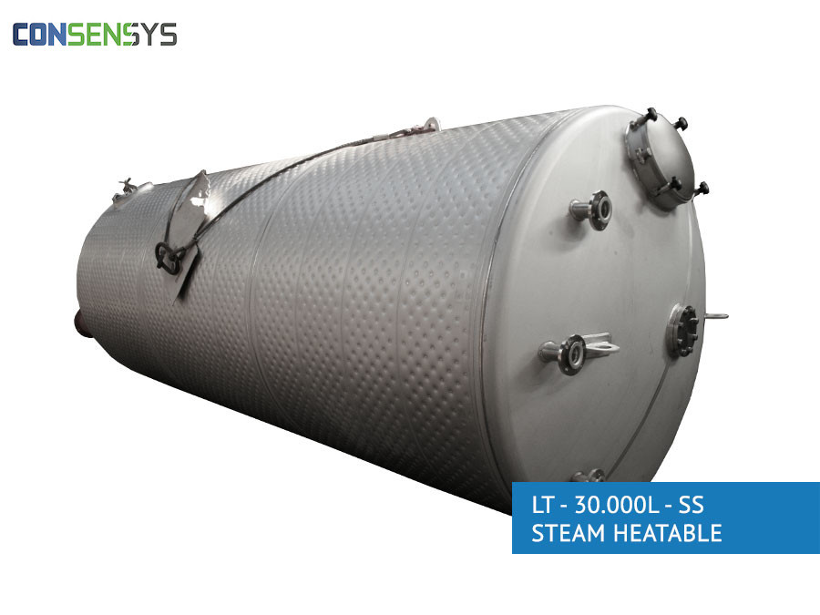 LT - 30.000L SS STEAM HEATABLE